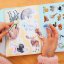 Wonderful Animals Shiny Stickers Book, 200+ stickers with handle, eeBoo