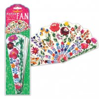 Flowers Paper Fan