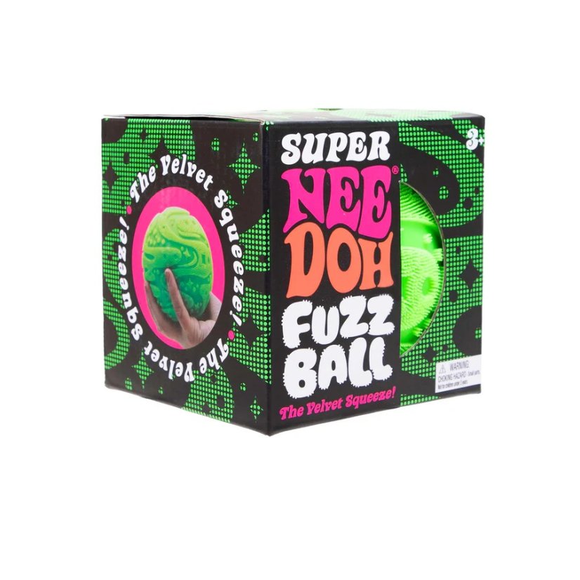 Schylling NeeDoh Fuzz Ball MAXI  - sooo soft and smooth