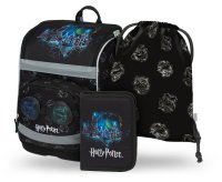 BAAGL SET 3 Zippy plus Harry Potter Bradavice Lumos: aktovka, penál, sáček