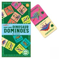 Třpytivé domino Dinosauři, eeBoo