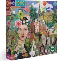 Puzzle Umělkyně s dcerou 1000 dílků