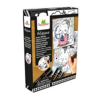 Artissimo - Manga - kawaii zvířátka + 5 lihových fixů