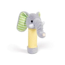 Bigjigs Toys Plyšové chrastítko Slon