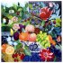Stone Fruit Still Life - 1000 Piece Puzzle, eeboo