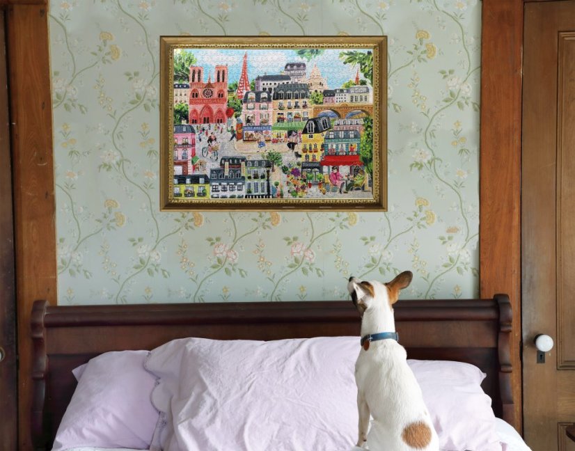 Paris in a Day -  1000 Piece Puzzle, eeBoo