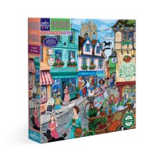 Village by the Sea -  1000 Piece Puzzle eeBoo