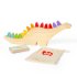 Bigjigs Toys Dřevěná třídící hra Dinosaurus