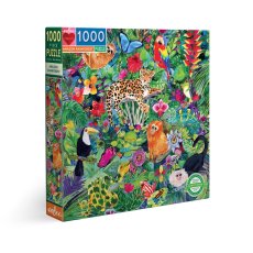 Puzzle Amazonský deštný prales 1000 dílků, eeBoo