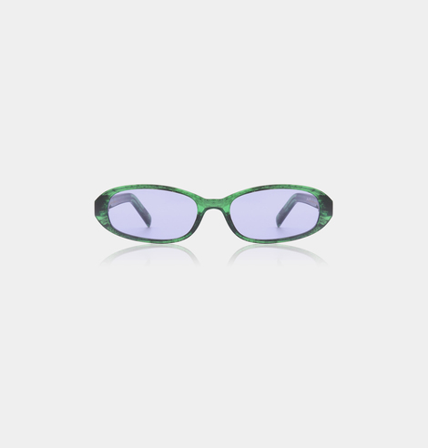 AK Sluneční Brýle Macy Green Marble Transparent