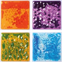 Senzorické podložky - různé povrchové struktury, 4 díly