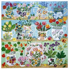Floral Cupboard - 1000 Piece Puzzle eeBoo