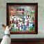 Christmas in the Square 1000 Piece Square Puzzle, eeBoo