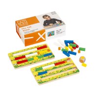 Fill the road, wooden game