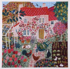 English Cottage 1000 Piece Puzzle, eeBoo