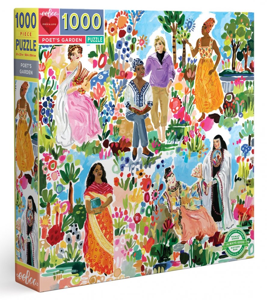 Puzzle Zahrada básníků 1000 dílků