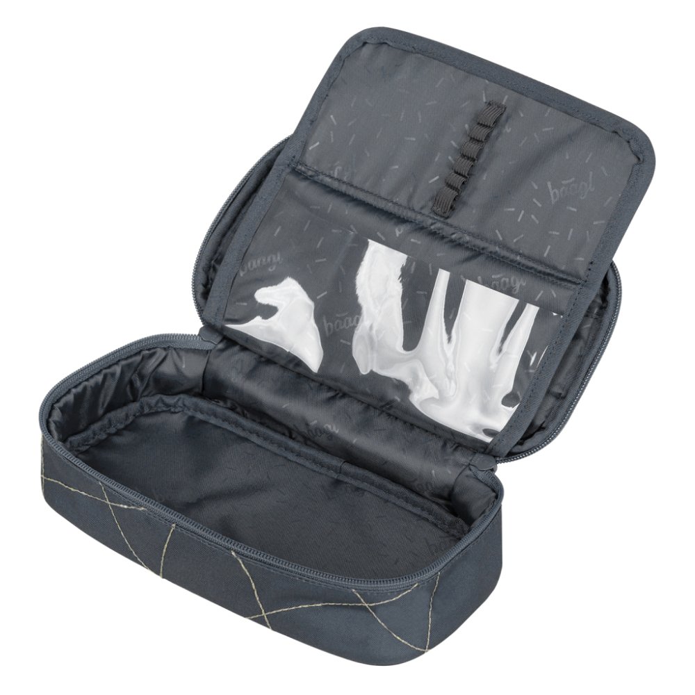 BAAGL Školní penál etue Wave GRS