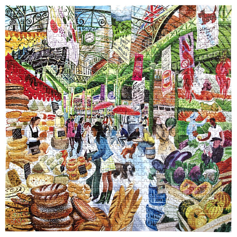 Puzzle Londýnský trh 1000 ks