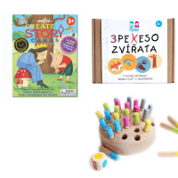 Výhodný set - 3x Vzdělávací hry pro předškoláky 3 - 5 let - všeobecný rozvoj