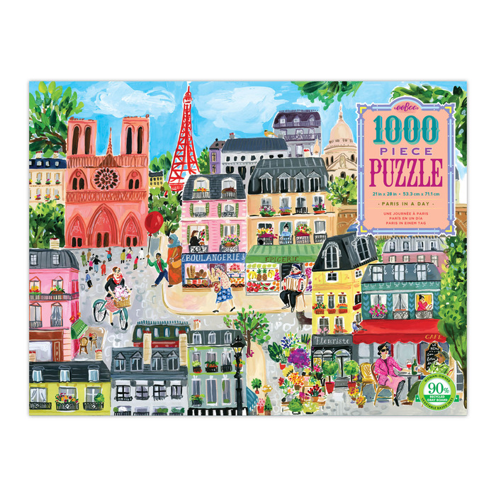 Paris in a Day 1000-piece puzzle