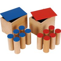 Zvukové krabičky - Montessori pomůcka