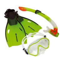 Schildkröt - dětský šnorchlovací set BERMUDY - 3dílný (vel. S/M 27–32)