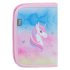 BAAGL Školní penál jednopatrový Rainbow Unicorn