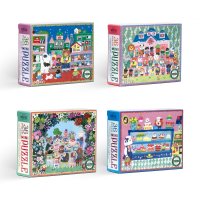 Yumi's Kitagishi Mini Puzzles - 36 pc eeBoo, pick one of 4