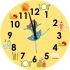 Children's wall clock with pictograms - Ballet dancer
