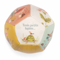 MOULIN ROTY Měkkoučký míč Zajíček a kamarádi