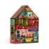 Haunted House 100 Piece Puzzle eeBoo, shaped box eeBoo