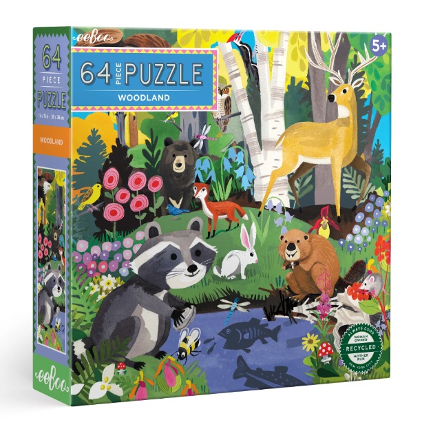 Woodland 64 Piece Puzzle