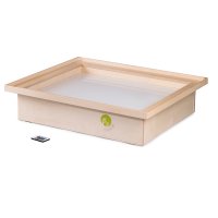 Svítící terapeutické pískoviště se sedátky