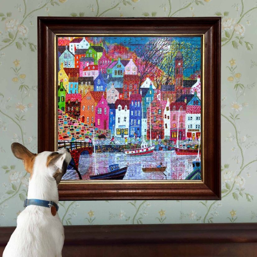 Skotský ostrov - puzzle 1000 dílků, eeBoo