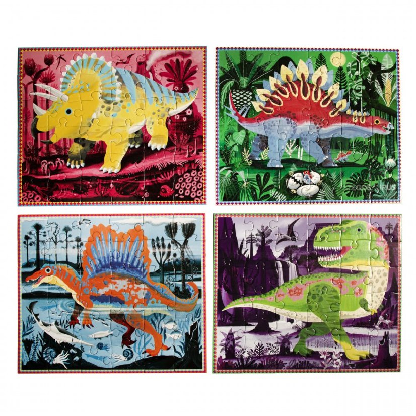 Dinosaurs 36 Piece puzzle, glows in the dark (bones) - pick one of 4