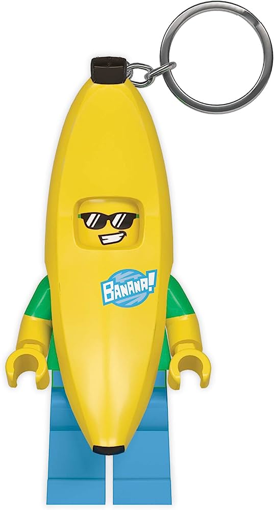 LEGO Iconic svítící Klíčenka Banana Guy